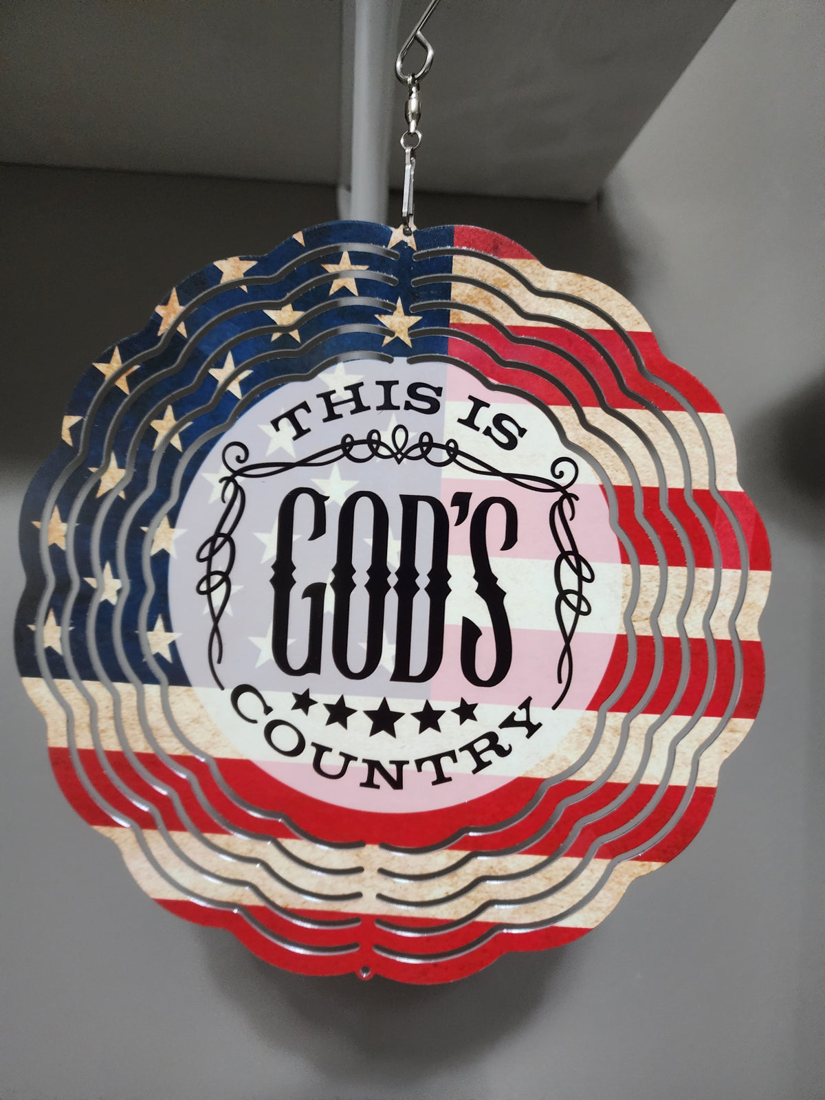 This is God's Country windspinner